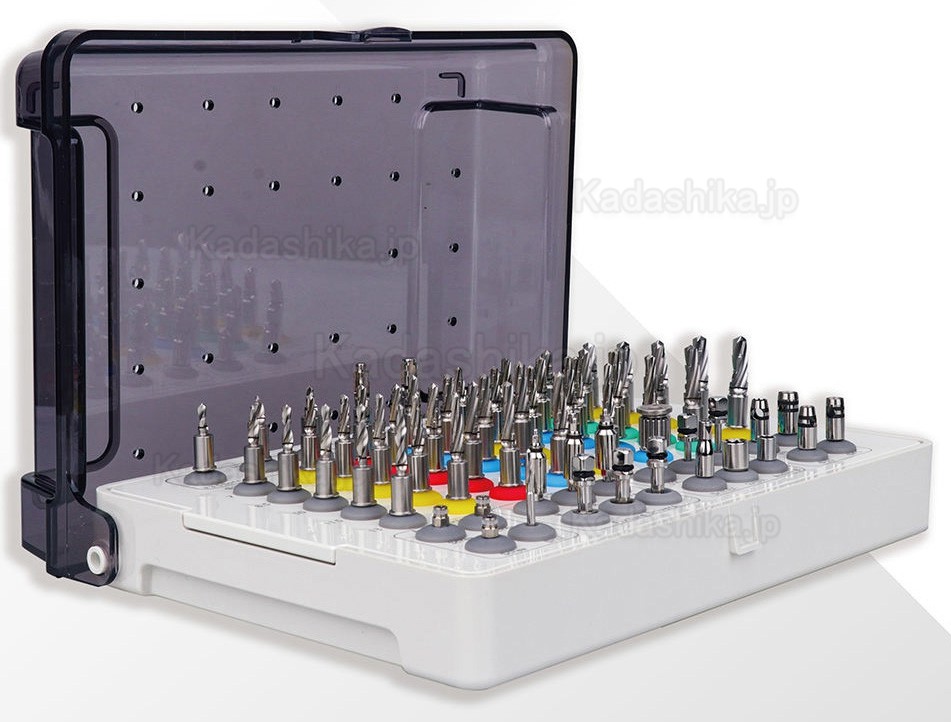 ユニバーサルインプラントテーパーサージカルキット/ ガイドツイストドリル器具 (Hiossen OSSTEMスタイル)